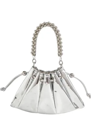 THEMOIRÈ Taske, Dame, Grå, ONE SIZE, Dafne Beads Silver