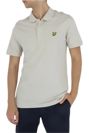 Lyle & Scott Top, Herre, , 2XL, Bomuld, Polo shirt med print i bomuld