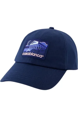 Casablanca Tilbehør, unisex, Blå, ONE SIZE, Bomuld, Græsk Tempel Gummikasket