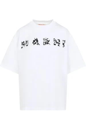 Marni Top, Dame, Hvid, S, Bomuld, T-shirt