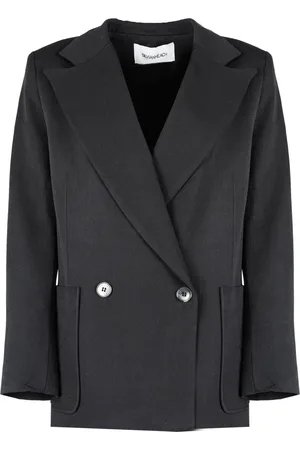 Silvian Heach Jakke, Dame, Sort, L, Oversized Sport Jakke