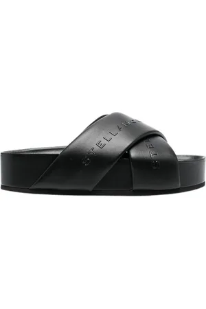 Stella McCartney Sko, Dame, Sort, 38 EU, Moderne Slides Sandaler