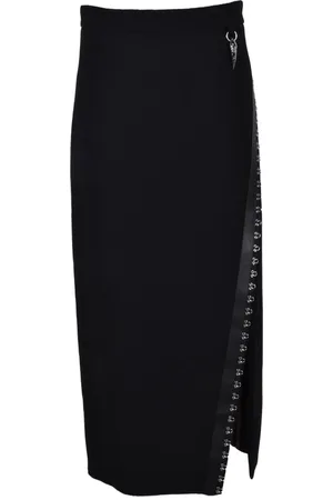 Roberto Cavalli Nederdel, Dame, Sort, M, Elegant blyantnederdel med lynlås