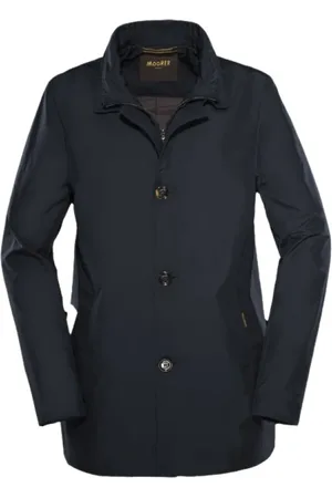 MOORER Frakke, Herre, Blå, 6XL, Single-Breasted Frakker