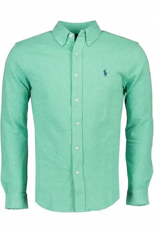 Ralph Lauren Skjorte, Herre, Grøn, 3XL, Regular Fit Chemise
