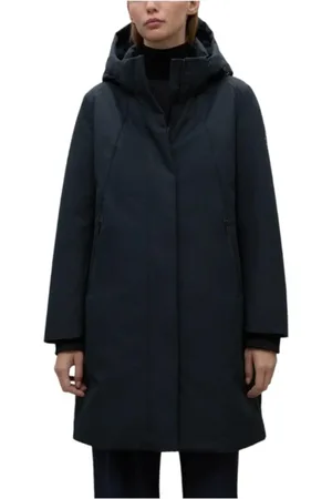 ECOALF Frakke, Dame, Sort, S, Uld, Glamouralf Jakke