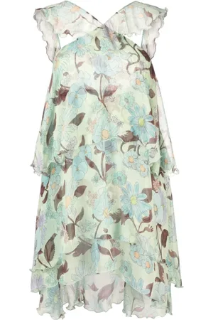 Stella McCartney Kjole, Dame, Flerfarvet, XS, Lady Garden Kjole