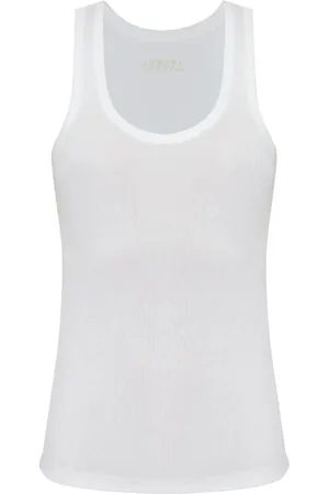 Isabel Marant Top, Dame, Hvid, S, Hvid Thea Cami Top med Stropper