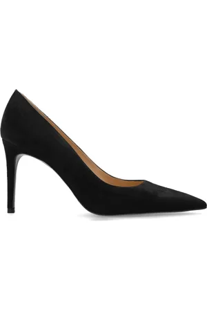 Stuart Weitzman Sko, Dame, Sort, 37 EU, Læder, Stuart Power Stilettos