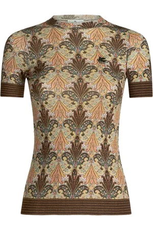 Etro Top, Dame, Flerfarvet, 2XS, Virgin Wool Sweater
