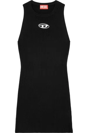 Diesel Kjole, Dame, Sort, S, Polyester, M-Caddix Kjole