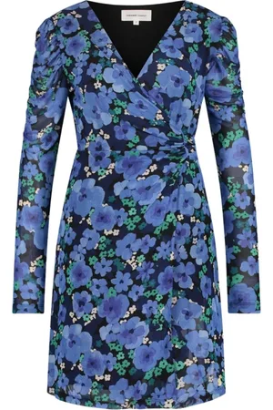 Fabienne Chapot Kjole, Dame, Blå, M, Polyester, Flake Kjole