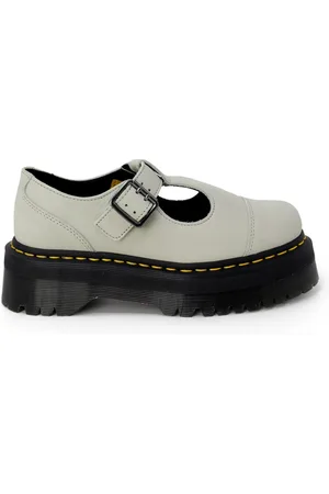 Dr. Martens Sko, Dame, Grøn, 40 EU, Uld, Platform Mary Jane Sko