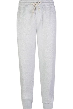 ELEVENTY Bukser, Herre, Grå, 2XL, Bomuld, Relaxed Fit Bomuldsjersey Bukser