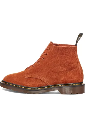 Dr. Martens Sko, Herre, Brun, 42 EU, Læder, 101 6-Eye Snørestøvler