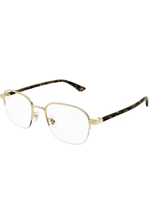 Montblanc Tilbehør, unisex, Gul, 53 MM, Uld, Solbriller med guldstel