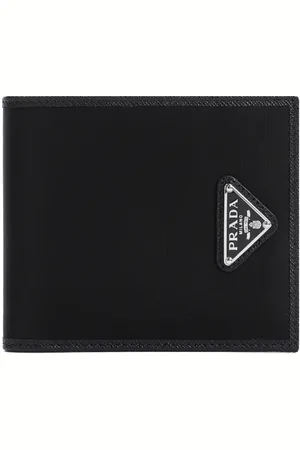 Prada Tilbehør, Herre, Sort, ONE SIZE, Uld, Sorte Accessories Pung med Signaturlogo