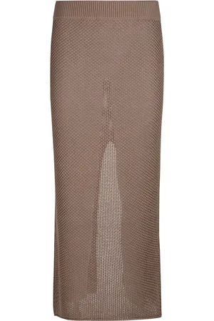 Canessa Nederdel, Dame, Brun, S, Elegant Nerea Skirt til Kvinder