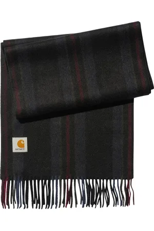 Carhartt Tilbehør, Herre, Sort, ONE SIZE, Uld, Stribet Halstørklæde