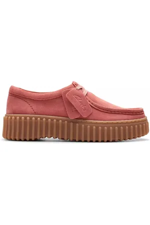 Clarks Sko, Dame, Lyserød, 35 1/2 EU, Heritage Snøresko