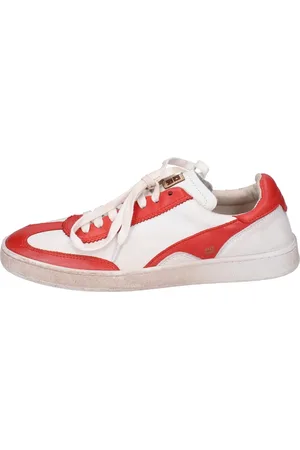Moma Sko, Dame, Flerfarvet, 37 EU, Læder, Vintage Læder Damesneakers