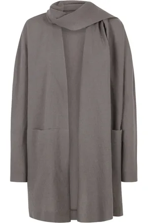 Cortana Strik, Dame, Grå, XL, Uld, Patti Cardigan
