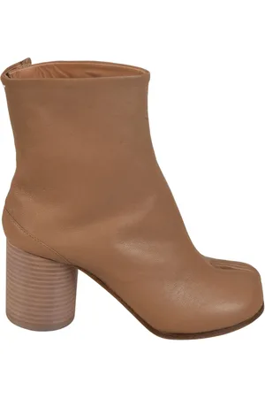 Maison Margiela Sko, Dame, Brun, 36 EU, Læder, Tabi Ankelstøvle