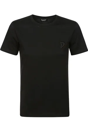 Dondup Top, Dame, Sort, S, Bomuld, Kortærmet T-shirt