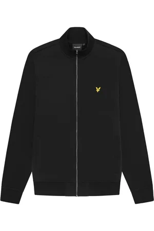Lyle & Scott Sweathshirts & Hoodies, Herre, Sort, M, Softshell overshirt med lommer