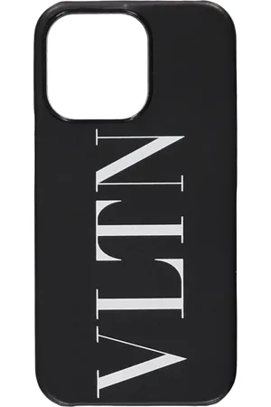 VALENTINO GARAVANI Tilbehør, Herre, Sort, ONE SIZE, Polyester, PRO Etui med Front Logo Detalje