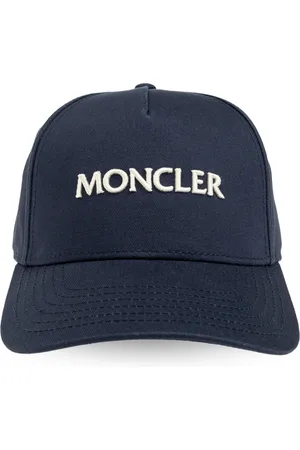 Moncler Tilbehør, Herre, Blå, ONE SIZE, Bomuld, Baseball Cap