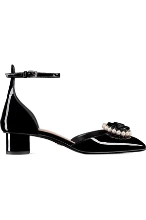 Dior Sko, Dame, Sort, 38 EU, Læder, Elegante Decollete Sko