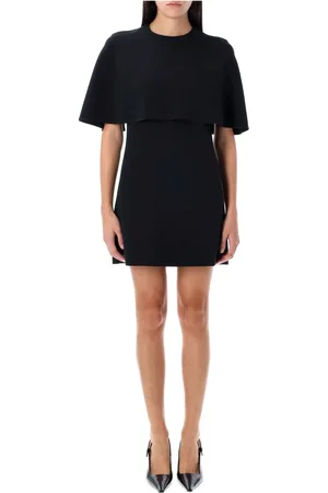 Chloé Kjole, Dame, Sort, XS, Kort Cape Kjole