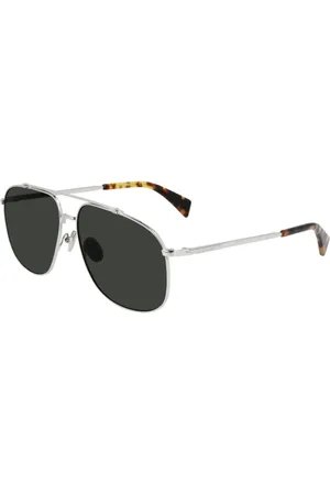 Lanvin Tilbehør, Herre, Grå, 60 MM, Navigator Solbriller