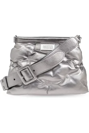 Maison Margiela Taske, Dame, Grå, ONE SIZE, Uld, Skuldertaske Small Glam Slam