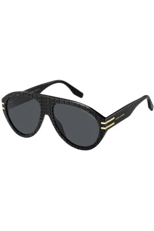 Marc Jacobs Tilbehør, Herre, Sort, 58 MM, Retro Chic Solbriller