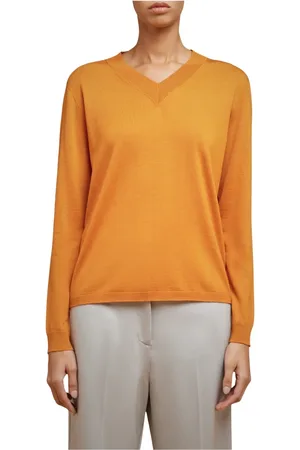 LIVIANA CONTI Strik, Dame, , S, Uld, Merino V-hals uldsweater