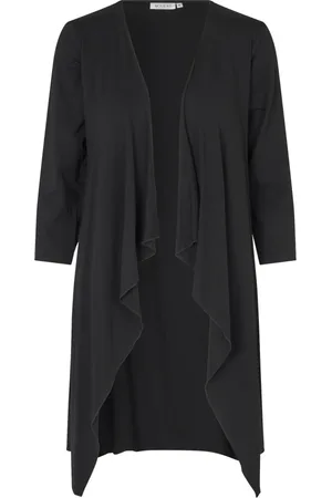 Masai Strik, Dame, Sort, M, Åben Cardigan