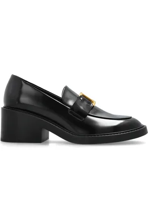 Chloé Sko, Dame, Sort, 40 EU, Uld, Marcie loafers med hæl
