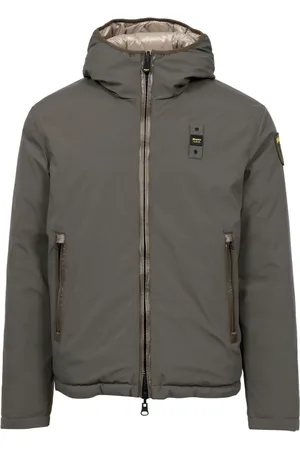 Blauer Jakke, Herre, Grøn, 3XL, Uld, Grøn Reversibel Dunjakke