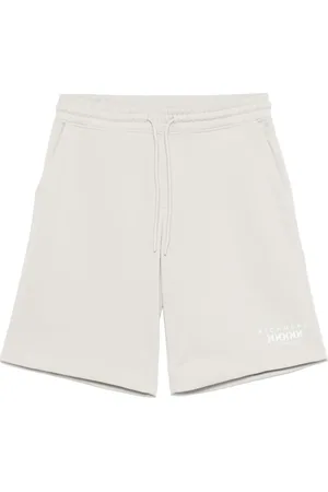 John Richmond Shorts, Herre, Grå, M, Uld, Lys Grå Elastisk Talje Shorts