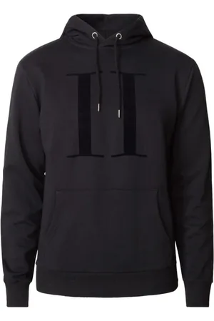 Les Deux Sweathshirts & Hoodies, Herre, Sort, S, Bomuld, Encore Sort Bomulds Hættetrøje