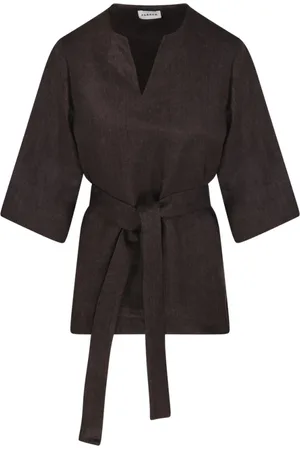 P.A.R.O.S.H. Bluser & Skjorter, Dame, Brun, M, Elegant Brun Bluse
