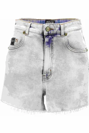 VERSACE Shorts, Dame, Blå, W28, Bukser