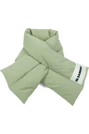 Jil Sander Tilbehør, Dame, Grøn, ONE SIZE, Uld, Stilfuldt Tørklæde til Alle Anledninger