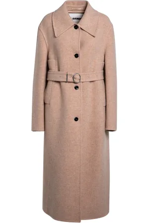 Jil Sander Frakke, Dame, Lyserød, XS, Enkeltbrystet Frakke