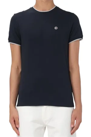 Colmar Top, Herre, Blå, 2XL, Uld, Stilfulde T-shirts og Poloer