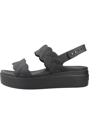 Crocs Sko, Dame, Sort, 39 EU, Vævet Overdel Kiler