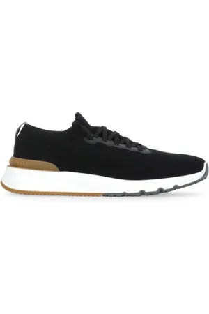Brunello Cucinelli Sko, Herre, Blå, 44 EU, Tech Fabric Sneakers
