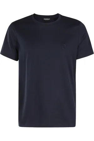 Dondup Top, Herre, Blå, S, Bomuld, Casual Bomulds T-shirt
